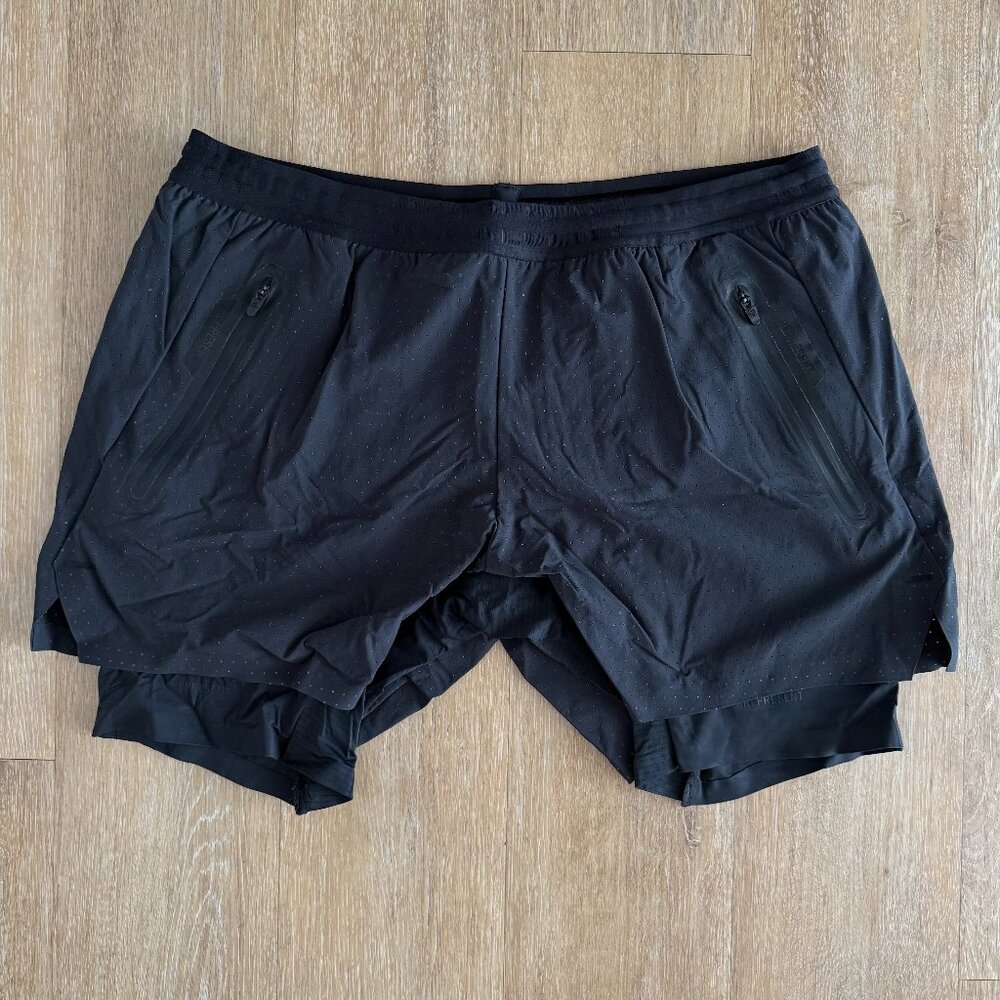 247 REPRESENT 'Hybrid Short' - Black - Size XL